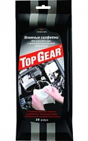 Салфетки TOP GEAR антибактериальны для рук влажные 1/32шт